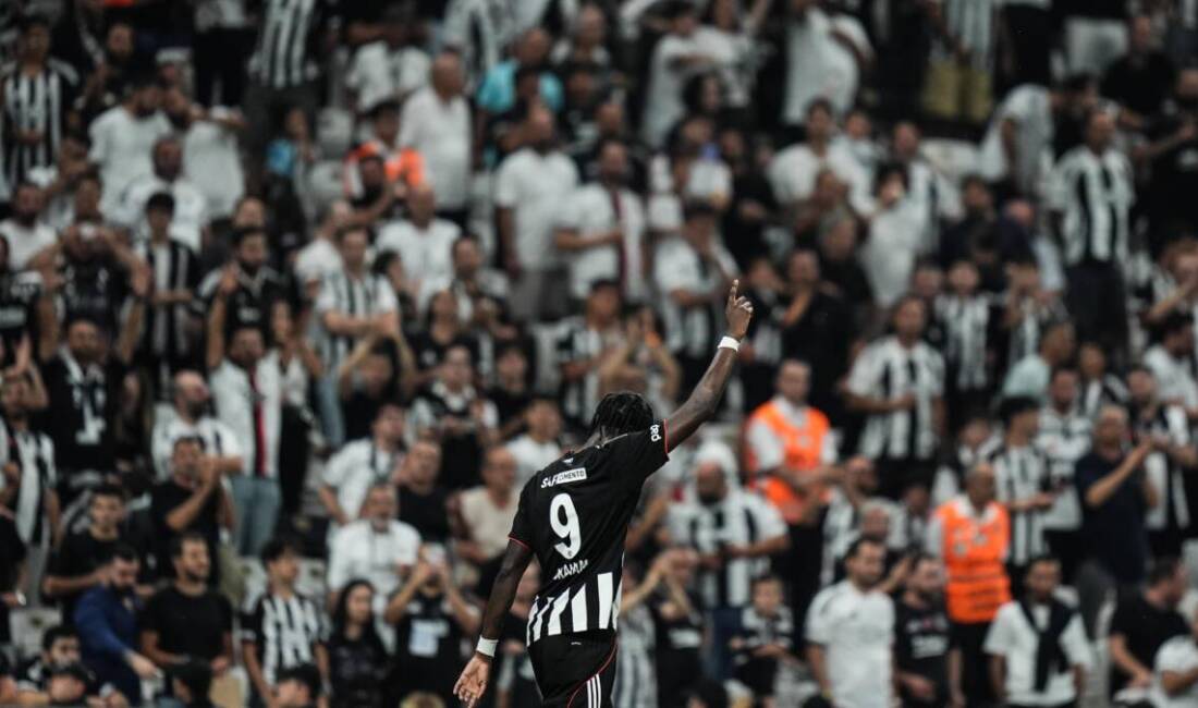 UEFA Konferans Ligi 3. eleme turu rövanşında Beşiktaş, konuk ettiği