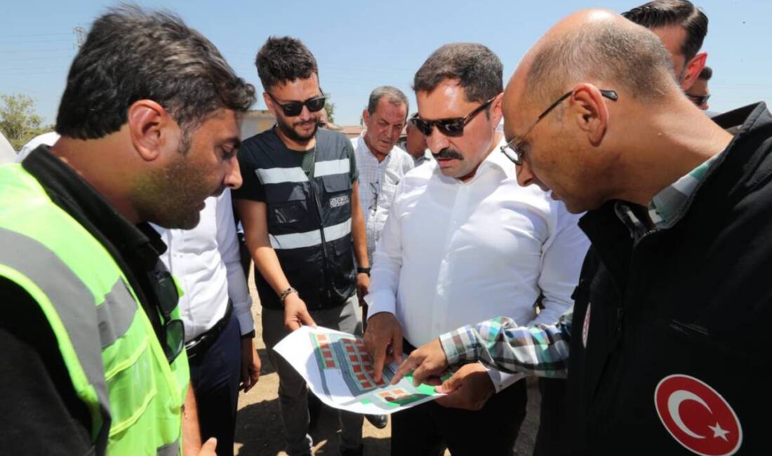 Hatay’ın Kırıkhan ilçesinde, 6 Şubat 2023 depremlerinin ardından başlatılan 61