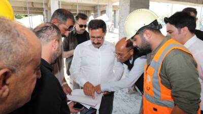 Hatay’ın Samandağ ilçesinde, 6 Şubat 2023’te yaşanan depremlerin ardından başlatılan