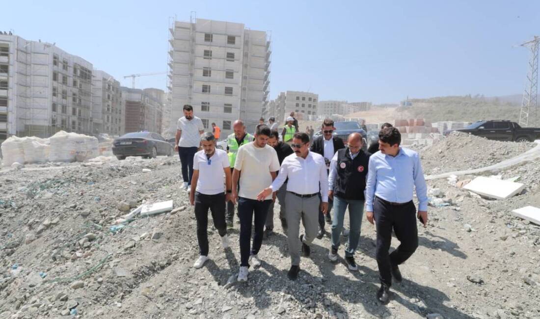 Antakya’da 2.643 Afet Konutunun Yapımı Devam Ediyor 6 Şubat 2023 depremlerinden en çok etkilenen şehirlerden biri olan