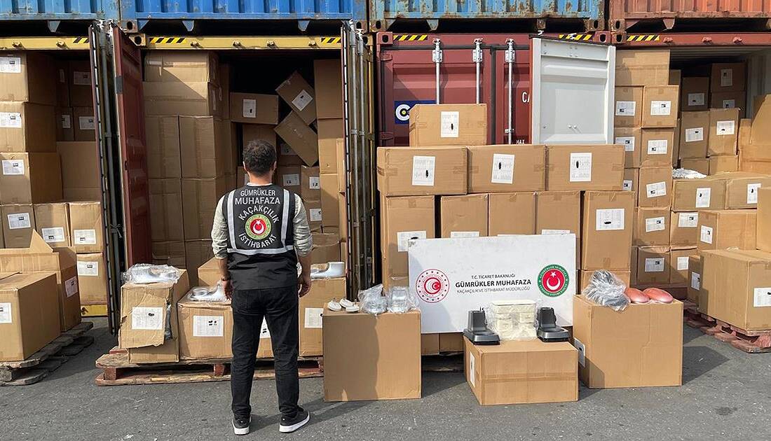 Ticaret Bakanlığı Gümrükler Muhafaza ekipleri, 2025 yılının ilk 7 ayında