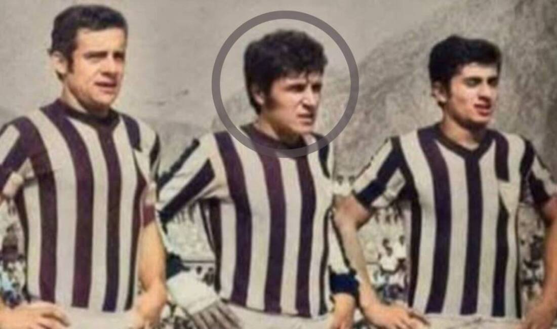 Hatayspor’un Türkiye 3.liginde şampiyon olduğu 1969-70 sezonundaki kaptanı Naci Tolon