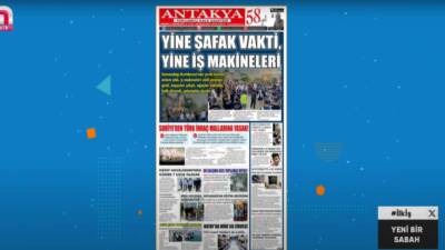 Samandağ-Kurtderesi’nde tapulu arazilere yönelik çalışmalar, halkın tüm itirazlarına rağmen yeniden