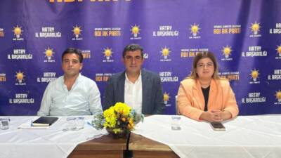 AK Parti Hatay İl Başkanlığı, İl Başkanı Dr. Mustafa Erdoğan’ın