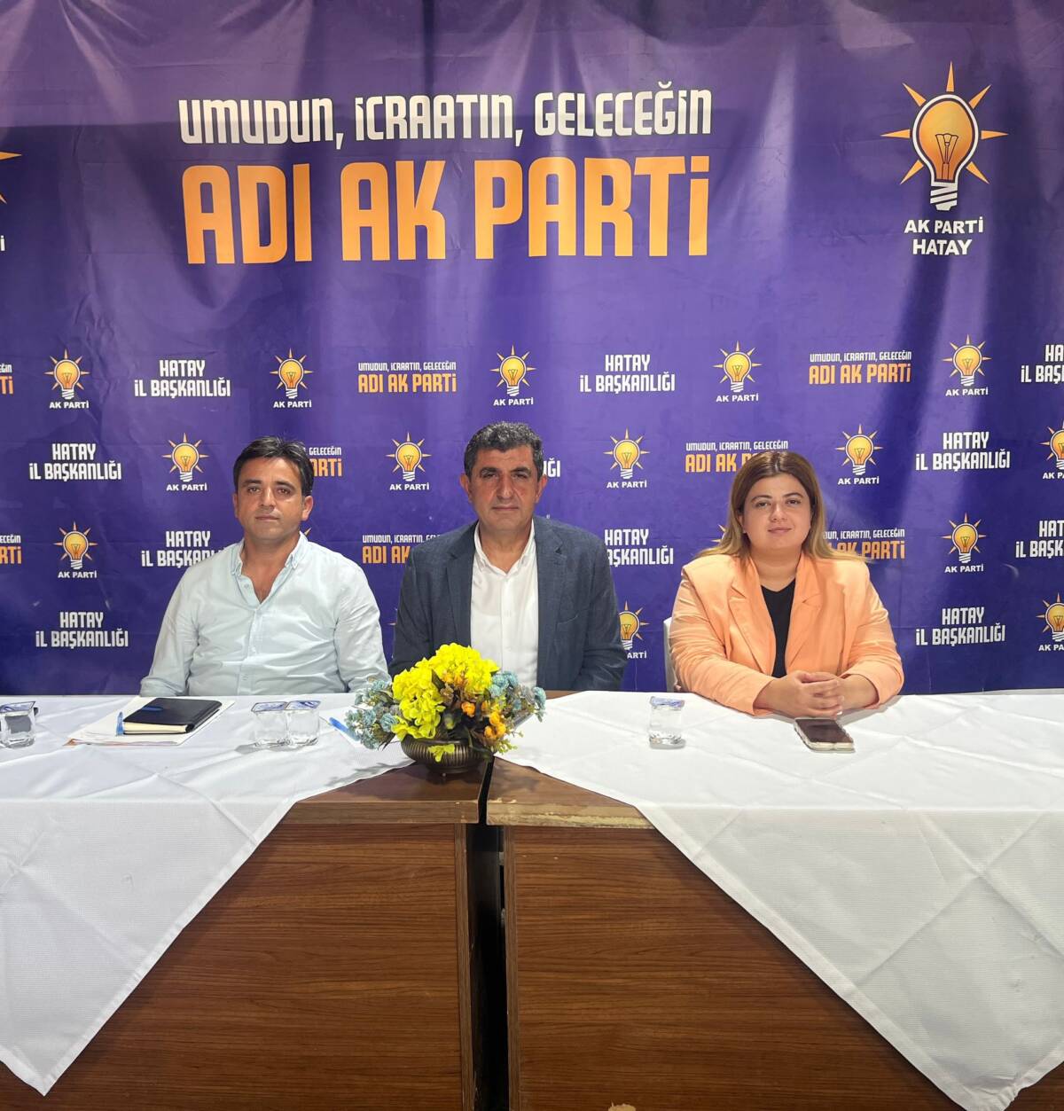 AK Parti Hatay İl Başkanlığı, İl Başkanı Dr. Mustafa Erdoğan’ın