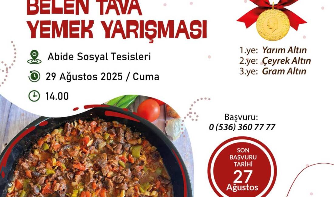 Belen’de geleneksel Yayla Şenlikleri kapsamında düzenlenecek olan Belen Tava Yemek