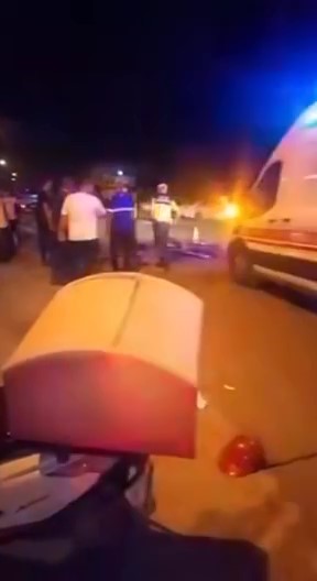 Hatay’ın Dörtyol ilçesinde akşam saatlerinde meydana gelen motosiklet kazasında 2