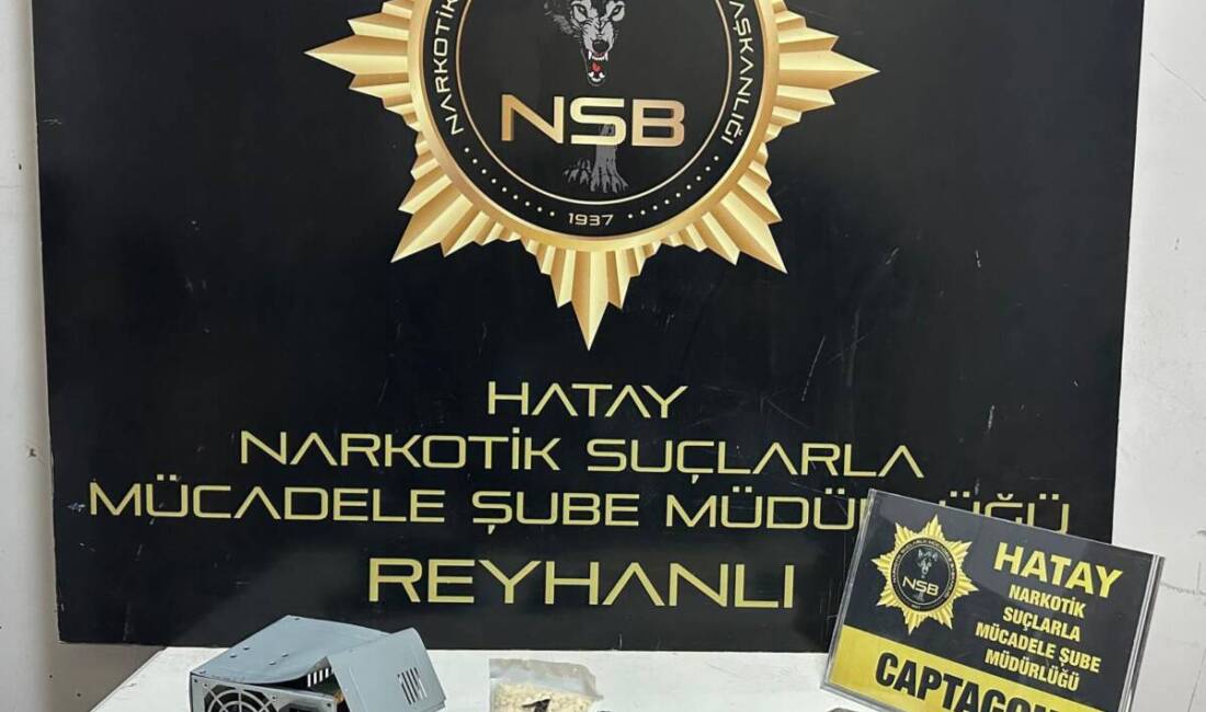 Hatay Emniyet Müdürlüğü ekipleri, uyuşturucu madde imal ve ticaretine yönelik