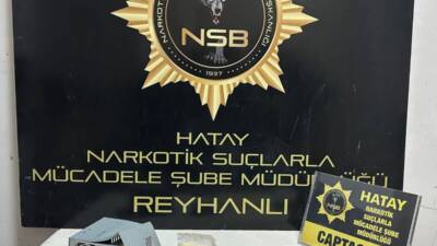 Hatay Emniyet Müdürlüğü ekipleri, uyuşturucu madde imal ve ticaretine yönelik