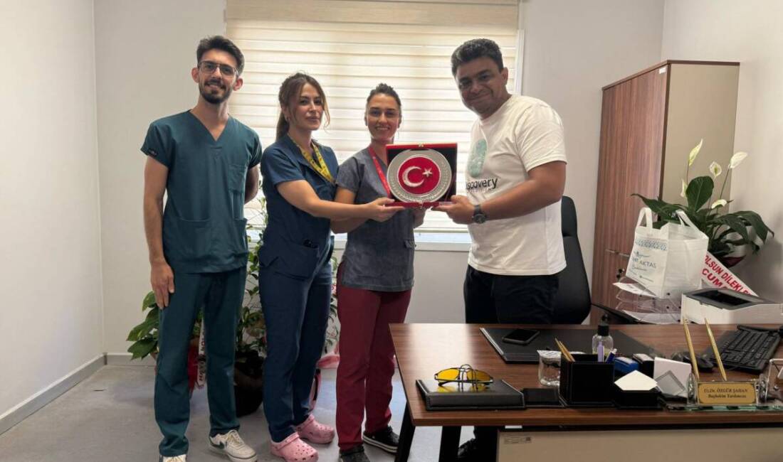 Hatay’da sağlık kurumlarına yeni atanan yöneticilere yönelik hayırlı olsun ziyaretleri