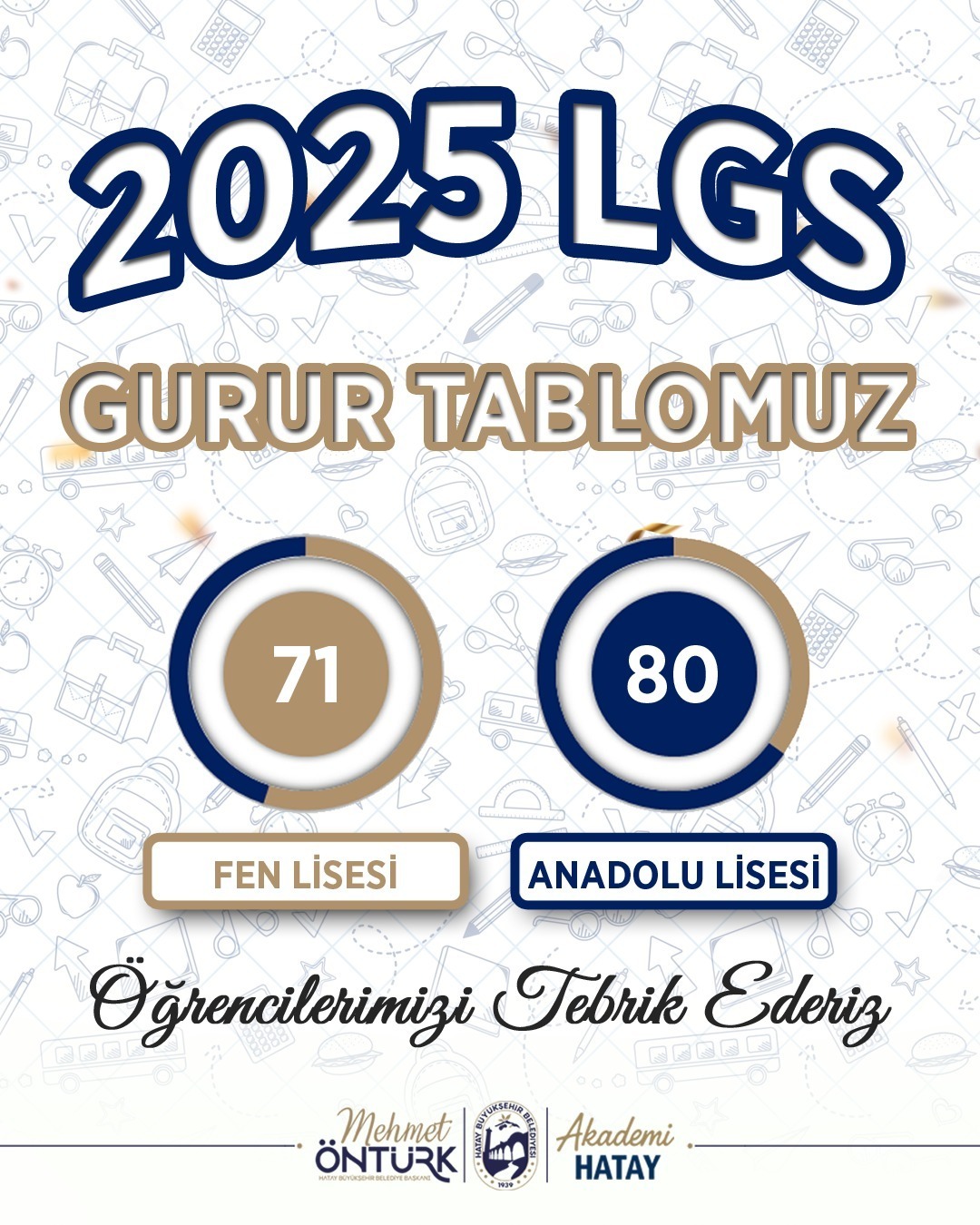 Hatay Büyükşehir Belediyesi (HBB), 2024-2025 eğitim öğretim yılı kapsamında hayata