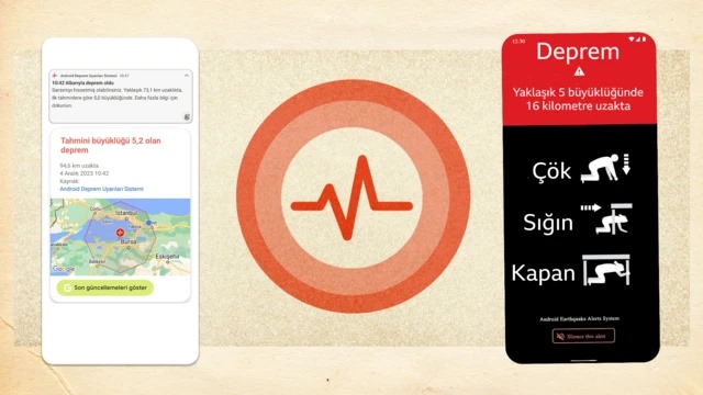Balıkesir’in Sındırgı ilçesinde meydana gelen 6,1 büyüklüğündeki deprem, Google’ın Android