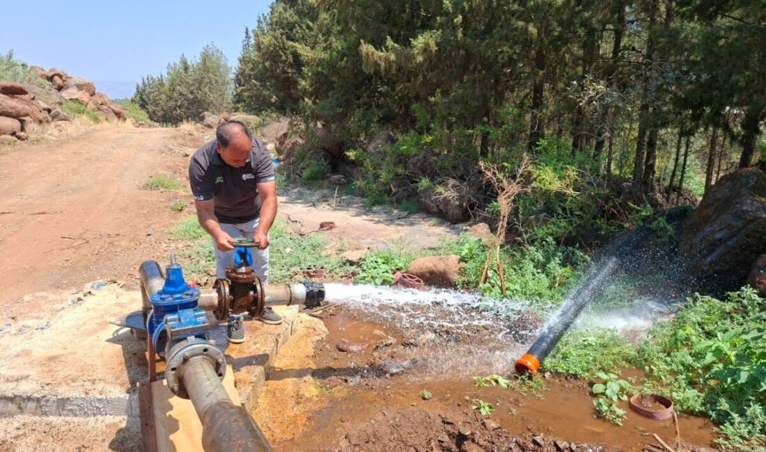 Hatay Büyükşehir Belediyesi (HBB), uzun süredir devam eden kuraklık nedeniyle