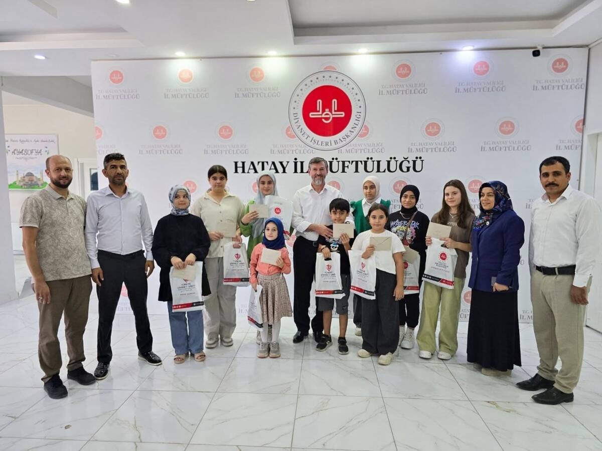 &nbsp; Hatay’daki Kur’an kurslarında Yazınla Yazıma Dokun” Anı Yarışması İl