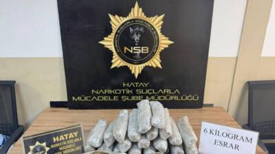 Hatay Emniyet Müdürlüğü ekiplerinin uyuşturucu imal ve ticaretine karşı yürüttüğü