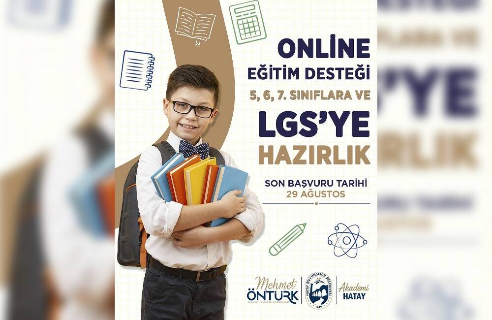   Akademi Hatay, LGS ve YKS hazırlık öğrencilerine ücretsiz online