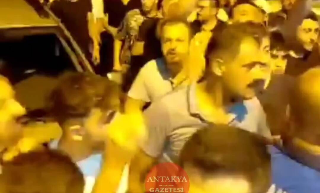 Samandağ’da, TOKİ işçileri ile yerel halk arasında çıkan tartışma, bıçaklı