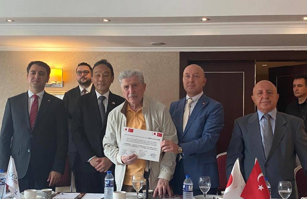 Hatay’ın Hassa ilçesinde bulunan Çardak Anadolu Lisesi bahçesinde Japonya merkezli