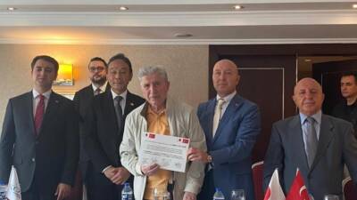 Hatay’ın Hassa ilçesinde bulunan Çardak Anadolu Lisesi bahçesinde Japonya merkezli