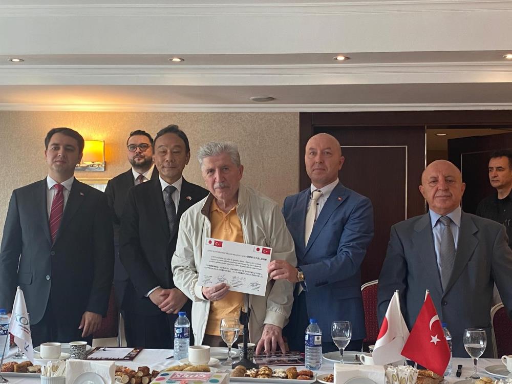 Hatay’ın Hassa ilçesinde bulunan Çardak Anadolu Lisesi bahçesinde Japonya merkezli