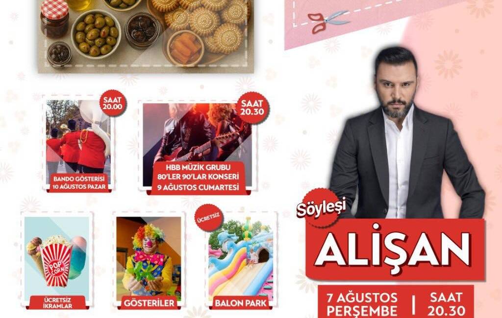 Hatay’da Yazın En Renkli Buluşması Yaşanacak Hatay Büyükşehir Belediyesi’nin düzenlediği 4 günlük etkinlikte kadın üreticiler stant