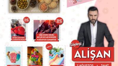 Hatay Büyükşehir Belediyesi’nin düzenlediği 4 günlük etkinlikte kadın üreticiler stant