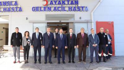 Hatay’ın sağlık altyapısını güçlendirme çalışmaları kapsamında Payas Devlet Hastanesi’ne 9