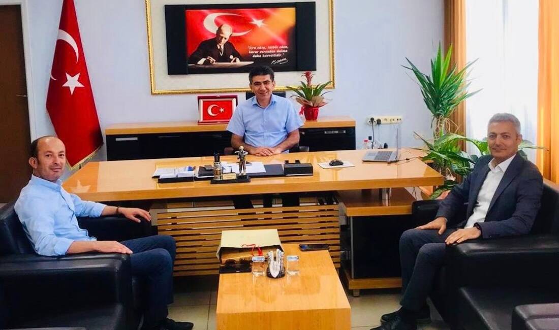 Hatay İl Kültür ve Turizm Müdürü Abdullah Dinç ile Müdür