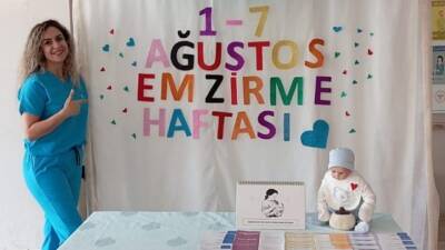 Kırıkhan Devlet Hastanesi, 1-7 Ağustos Emzirme Haftası kapsamında anlamlı bir