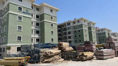 Hatay’da depremin yerle bir ettiği 600 Konutlar bölgesi, yerinde dönüşümle