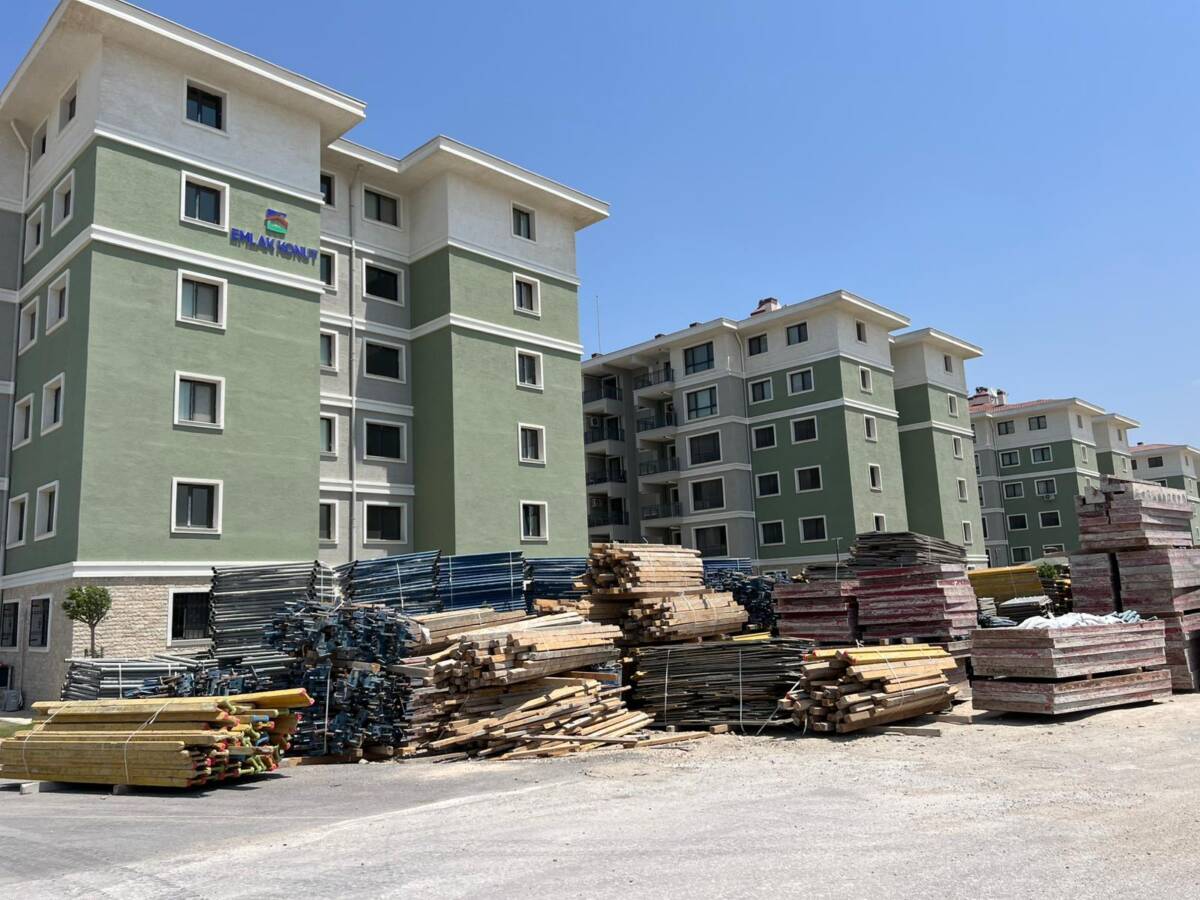 Hatay’da depremin yerle bir ettiği 600 Konutlar bölgesi, yerinde dönüşümle