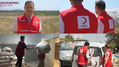 Kızılay Hatay Şubesi, deprem sonrası sosyal dayanışmayı artırmak ve ihtiyaç