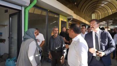 Depremlerden ağır yara alan Tarihi Uzun Çarşı, yeniden inşa sürecine