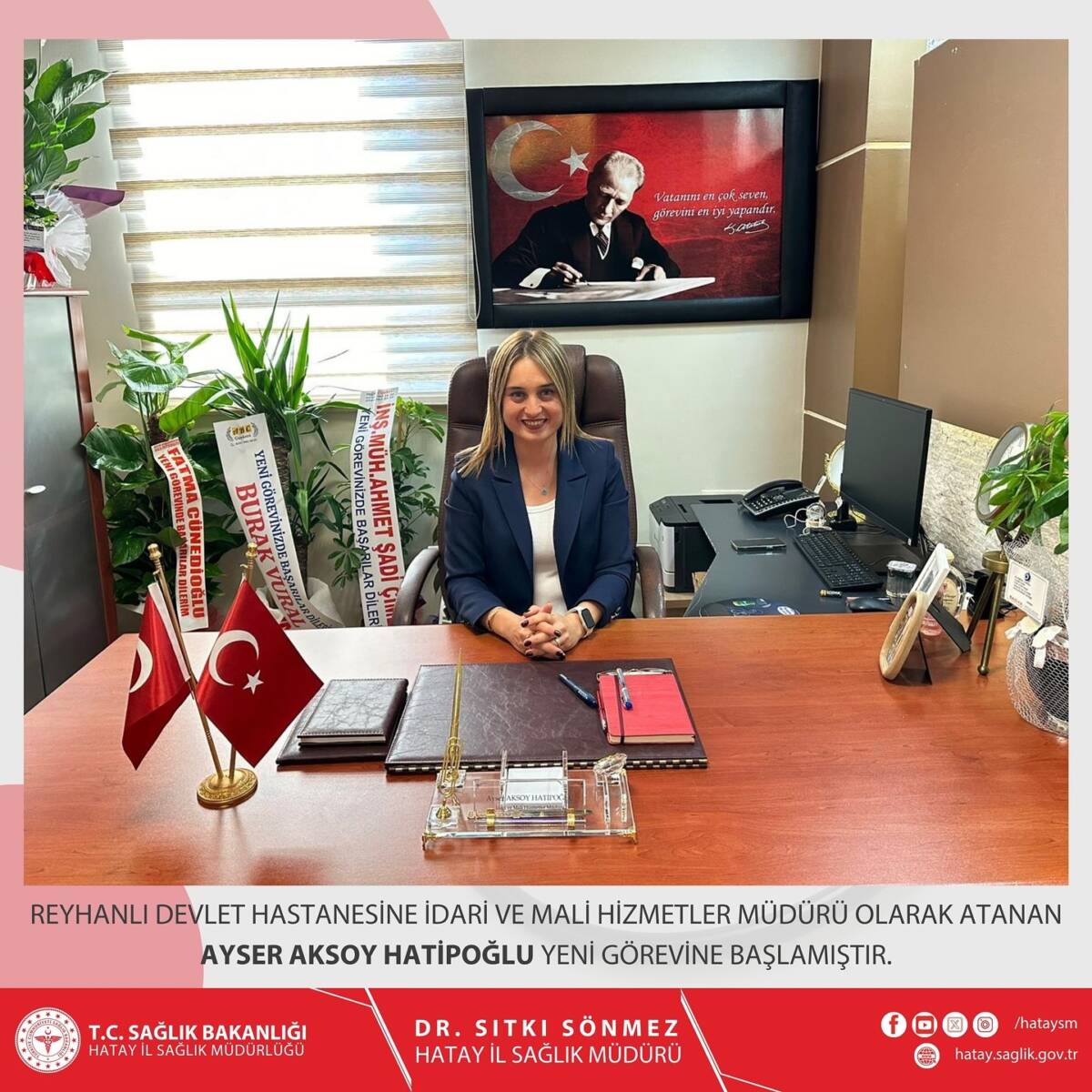 Hatay’da sağlık hizmetlerinin etkin yönetimi amacıyla iki devlet hastanesinde mali