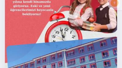 Hatay’ın Defne ilçesinde bulunan Gazi Ortaokulu, 6 Şubat depremlerinin ardından