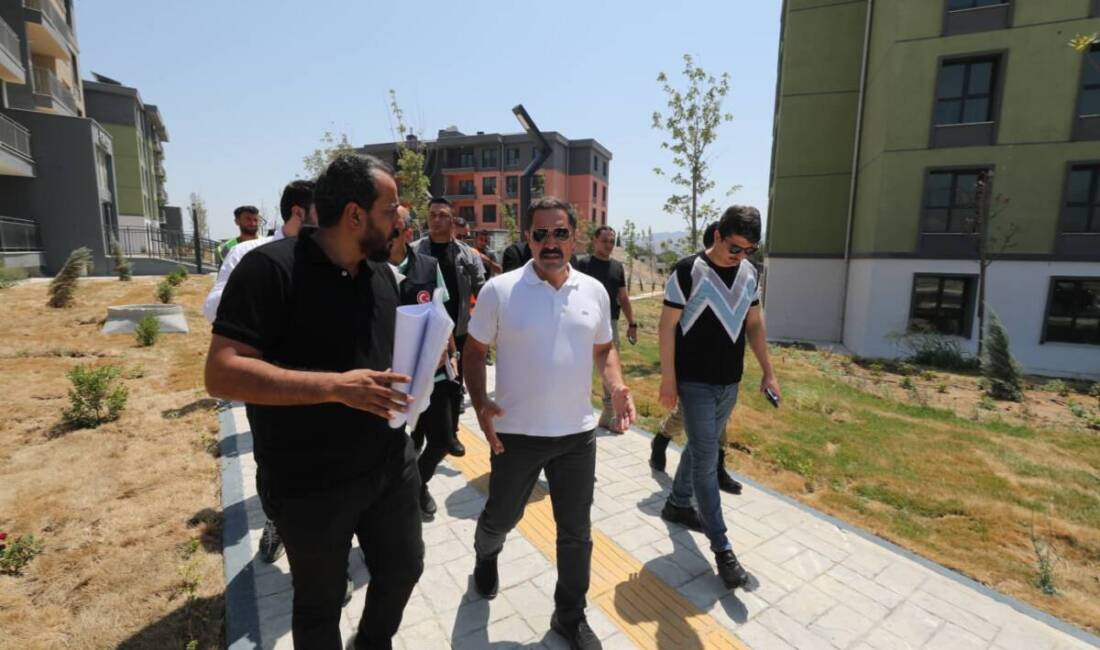 Hatay Valisi Mustafa Masatlı, Antakya ilçesinde yürütülen kentsel dönüşüm çalışmalarını