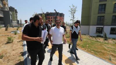 Hatay Valisi Mustafa Masatlı, Antakya ilçesinde yürütülen kentsel dönüşüm çalışmalarını