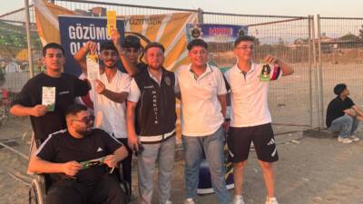 Hatay Emniyet Müdürlüğü ekipleri, 10 Ağustos 2025 tarihinde Arsuz Gözcüler