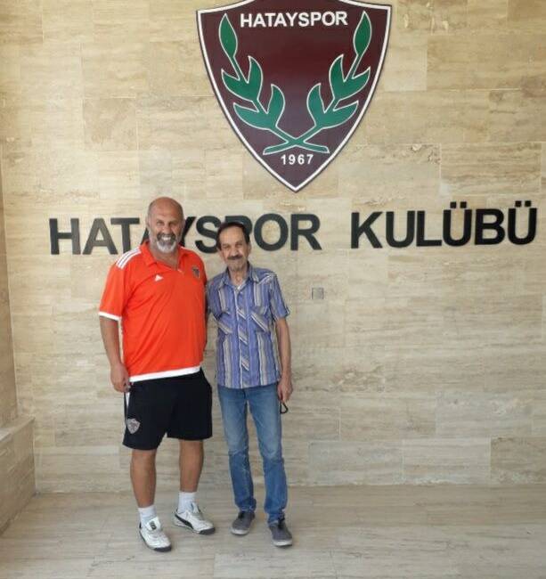 Hatay futbolunun renkli simalarından Ayhan Kılıç, Hatayspor’un eski malzemecisi Mustafa