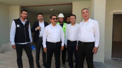 Hatay’ın Kırıkhan ilçesinde, 6 Şubat 2023 tarihinde meydana gelen depremlerin