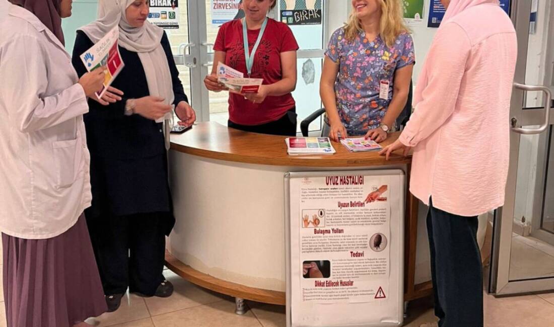 Erken Teşhis Hayat Kurtarır: Kumlu’da Uyuz Hakkında Bilgilendirme Hatay İl Sağlık Müdürlüğü’nden yapılan açıklamaya göre, Kumlu Toplum Sağlığı