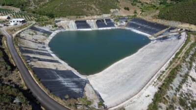 Hatay’ın Yayladağı ilçesine bağlı Kızılçat Mahallesi’nde kuraklıkla mücadele için ilginç