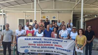 Kamu emekçileri, toplu sözleşme taleplerinin karşılanmaması üzerine ülke genelinde üretimi