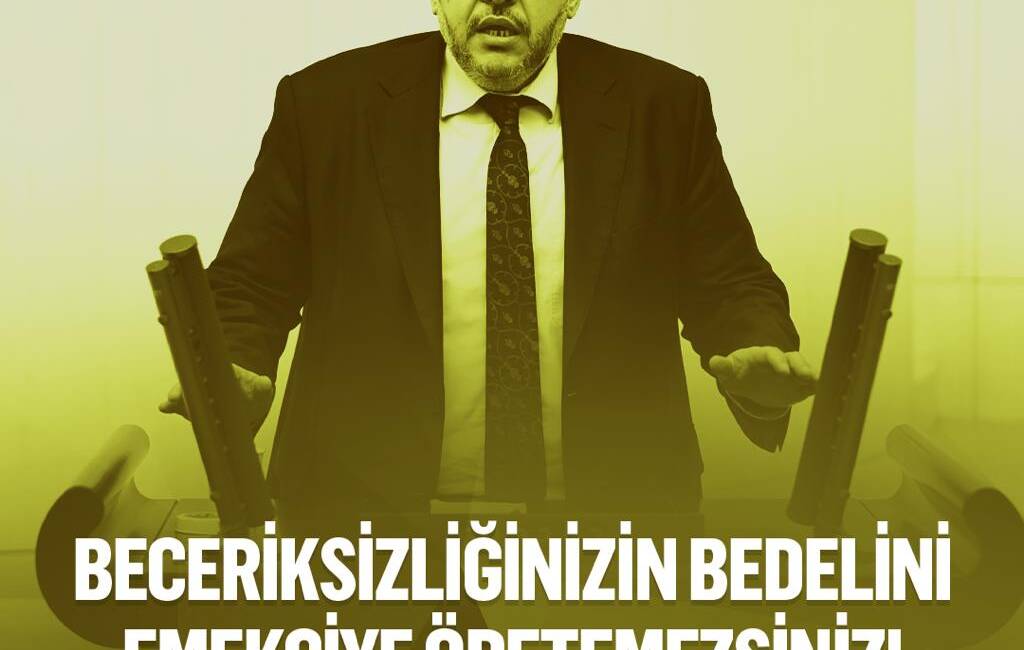 Çalışkan: Faiz ve yolsuzluk yükü çalışanlara ödetilemez Saadet Partisi Hatay Milletvekili Doç. Dr. Necmettin Çalışkan, Türkiye’de giderek