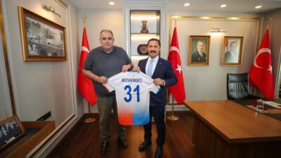 Hatay Valisi Mustafa Masatlı, yeni sezon öncesi İskenderunspor Kulüp Başkanı