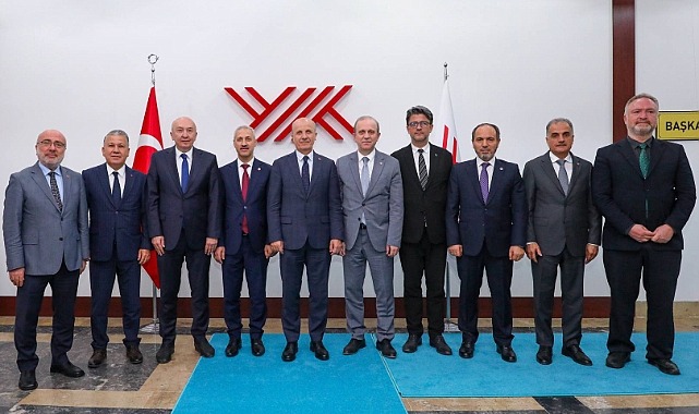 Hatay’dan Ankara’ya iş birliği Hatay Mustafa Kemal Üniversitesi Rektörü Prof. Dr. Veysel Eren, Cumhurbaşkanı