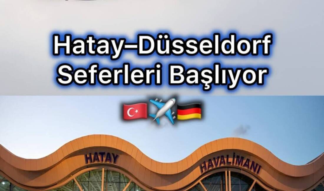 Özel havayolu şirketi SunExpress, Hatay’dan hem yurt dışına hem de