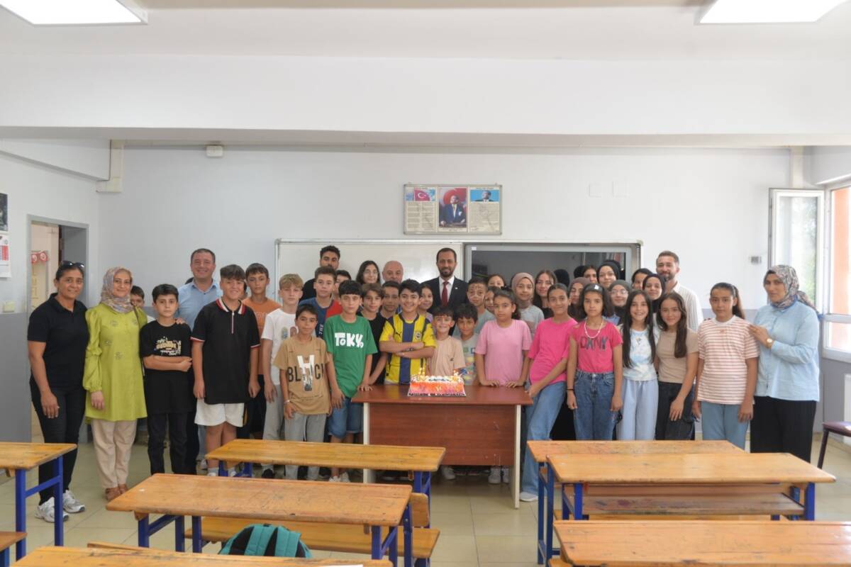 Yayladağı ilçesinde Liselere Geçiş Sınavı (LGS)’na hazırlanan öğrenciler için düzenlenen