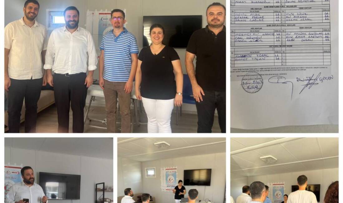 Hekim Birliği Sendikası (HBS) Hatay Şubesi, 2. Olağan Genel Kurulu’nu