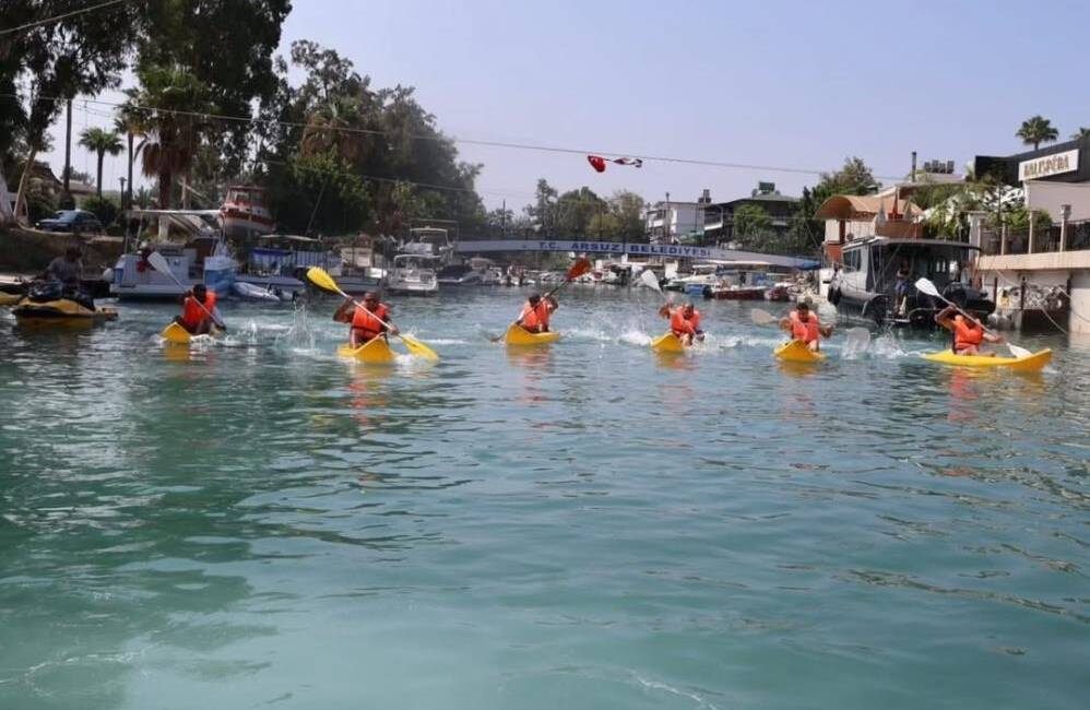 Arsuz ilçesinde 30 Ağustos Zafer Bayramı kutlamaları kapsamında heyecan dolu